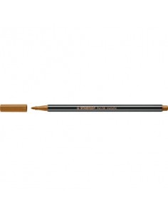 Pennarelli Stabilo Pen 68 metallic 1 mm  rame - 68/820
