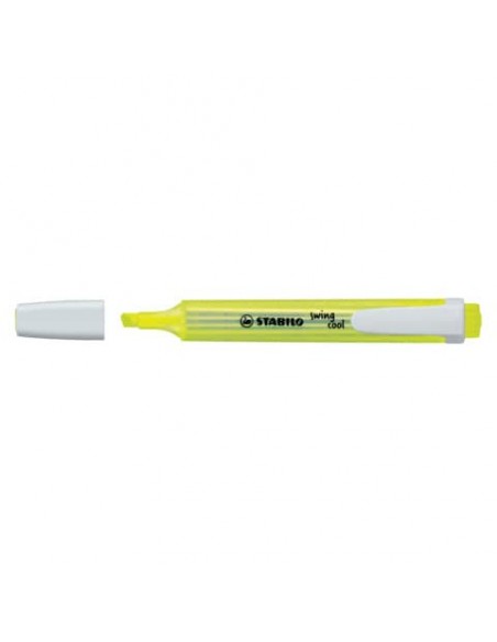 Evidenziatore Stabilo Swing® Cool Fluo 1-4 mm - giallo - 275/24