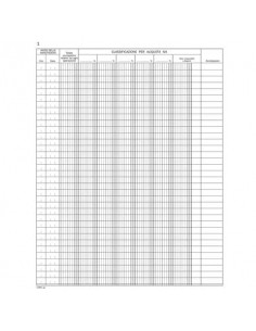 Registro corrispettivi registratori di cassa data ufficio - 48 fogli 31x24