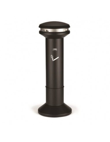 Posacenere a colonna Rubbermaid Infinity™ Ultra nero H 105 cm - Ø 40 cm FG9W3400BLA