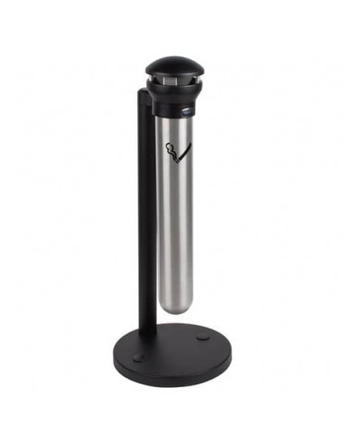 Colonnina posacenere Rubbermaid Infinity™ Stand Alone nero H 101 cm - Ø 40 cm FG9W3100SSBLA