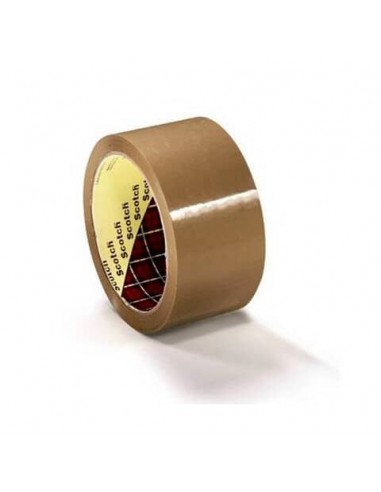 Nastro da imballo Scotch 75 mm x 66 m conf. 6 pezzi - 371 avana