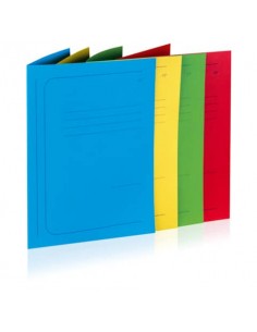 Cartelline a 3 lembi Brefiocart VIP 25x35 cm verde scuro Conf. 20 pezzi - 0205512.VE