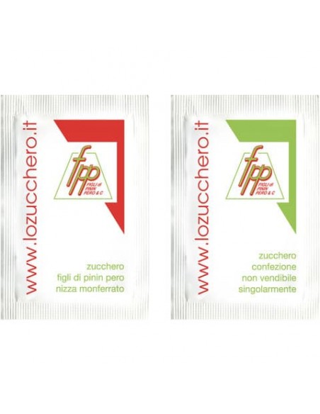 Zucchero semolato FPP in mono porzioni da 5 gr Conf. 200 bustine - 01-0045