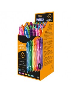 Penne gel a scatto BIC Gelocity Quick Dry 0