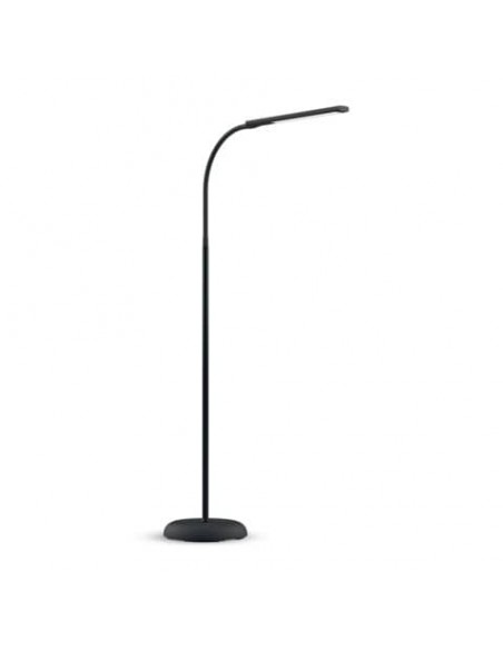 Lampada da terra a LED MAULpirro h 125 cm nero con dimmer Z810003