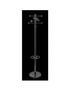 Appendiabiti MAULgrando nero h 176 cm - 8 ganci Z860001