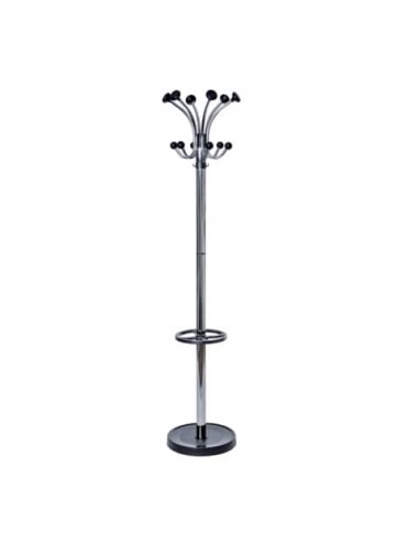 Appendiabiti MAULnebula argento chiaro h 176 cm - 20 ganci Z860004