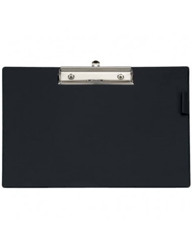 Portablocco orizzontale con clip MAUL nero 23x32 cm Z700023