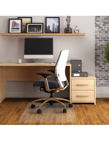 Tappeto protettivo Floortex CLEARTEX® AdvantageMat 120x150 cm - pavimenti duri trasparente - FR1215225EV