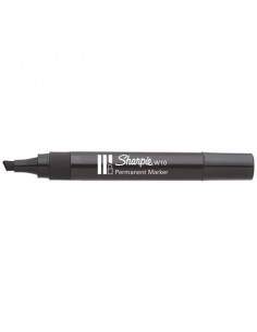 Marcatore permanente Sharpie W10 punta a scalpello 5 mm Nero S0192654