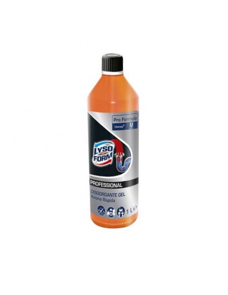 Disgorgante liquido per sbloccare gli scarichi Lysoform 1 litro 101108021
