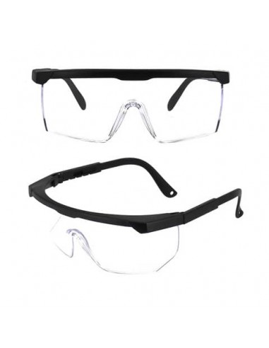 Occhiali di protezione riutilizzabili in policarbonato trasparente - 15