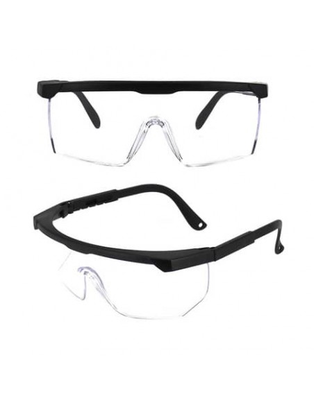Occhiali di protezione riutilizzabili in policarbonato trasparente - 15