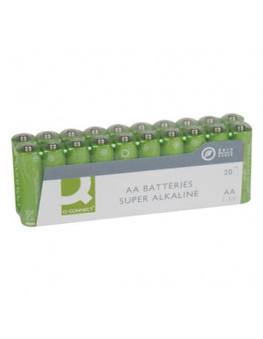 Batterie alcaline Q-Connect AA  conf. 20 pezzi - KF10848