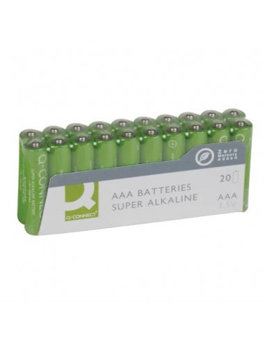 Batterie alcaline Q-Connect AAA  conf. 20 pezzi KF10849