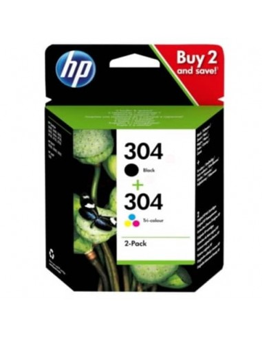 Cartuccia inkjet 304 combo 2-pack HP HP  3JB05AE