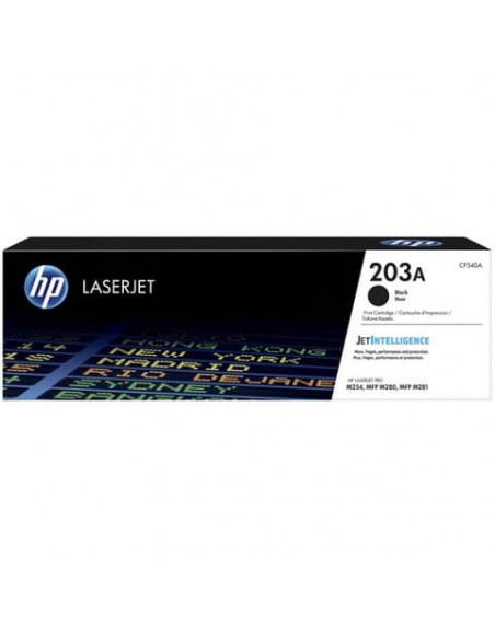 Toner 203A HP Laser Jet nero HP nero  CF540A