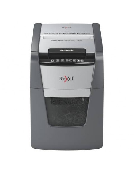 Distruggidocumenti uso moderato Optimum AutoFeed+ 90X EU Rexel - P-4 - 34 L - taglio a frammenti 4x28 mm - 2020090XEU