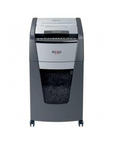 Distruggidocumenti uso frequente Optimum AutoFeed+ 300X EU Rexel P-4  60 L taglio a frammenti 4x26 mm - nero - 2020300XEU