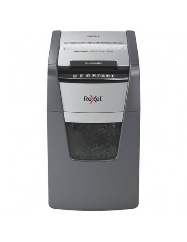 Distruggidocumenti uso moderato Optimum AutoFeed+ 130M EU Rexel - P-5 - 44 L - taglio a frammenti 2x15 mm - 2020130MEU