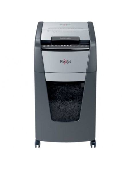 Distruggidocumenti uso frequente Optimum AutoFeed+ 300M EU Rexel P-5 60 L taglio a frammenti 2x15 mm - nero - 2020300MEU
