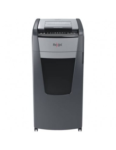 Distruggidocumenti uso frequente Optimum AutoFeed+ 600M EU Rexel P-5 110L taglio a frammenti 2x15 mm - nero - 2020600MEU