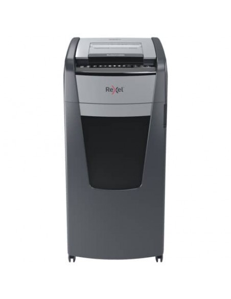 Distruggidocumenti uso frequente Optimum AutoFeed+ 600M EU Rexel P-5 110L taglio a frammenti 2x15 mm - nero - 2020600MEU