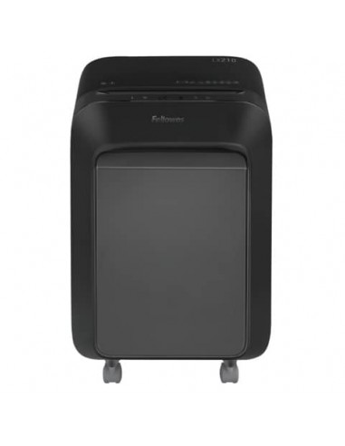 Distruggidocumenti uso moderato Fellowes Powershred LX210 - P-4 - 23 L - nero - taglio a miniframmenti 4x12 mm FW5502501