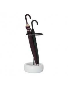 Portaombrelli in acciaio Paperflow nero 32x32x60 cm K700016