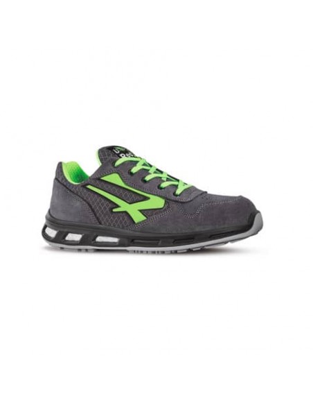 Scarpe antinfortunistiche basse Point S1P U-Power nylon grigio-verde n° 41 - RL20036 POINT S1P 41