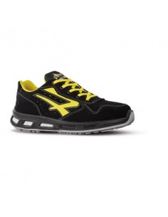 Scarpe antinfortunistiche in pelle di camoscio Axel S1P U-Power nero/giallo - n° 44 - RL20236 AXEL S1P44