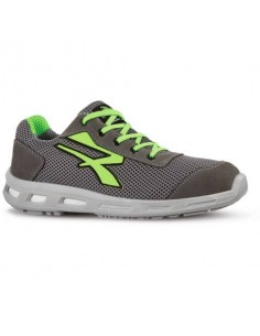 Scarpe antinfortunistiche in pelle Airnet Summer S1P U-Power grigio-verde n° 42 - RL20346 SUMMER S1P 42