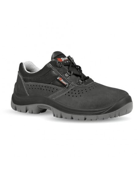 Scarpe antinfortunistiche in pelle di camoscio Movida S1P U-Power nero-grigio n° 40 - UE20025 MOVIDA S1P 40