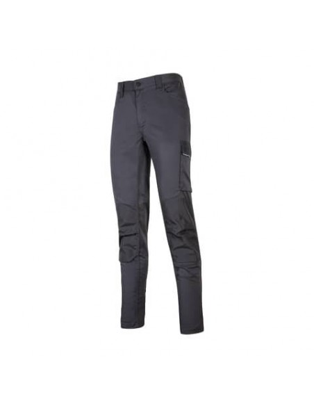 Pantalone da lavoro Meek U-Power grigio acciaio - 6 tasche - Taglia L HY179GI MEEK L