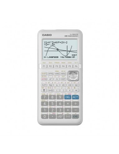 Calcolatrice grafica CASIO bianco display 216x384 pixel - FX-9860GIII-W-ET