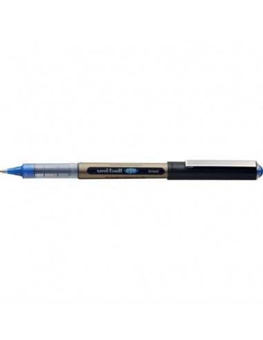 Penna Roller inchiostro liquido Uni-Ball Eye punta media 1 mm blu M UB150 10 B