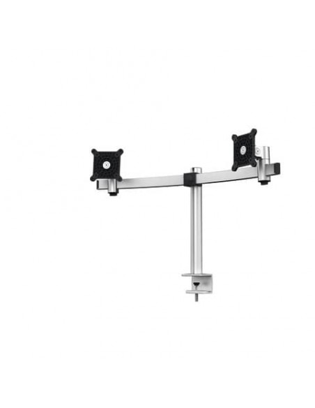 Braccio porta monitor per 2 schermi max 27'' DURABLE argento metallizzato 780x445x190 mm - 5085-23