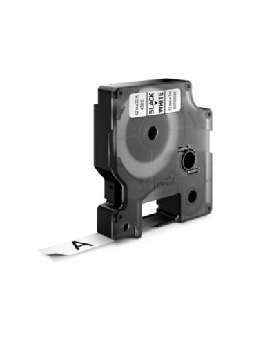 Nastro per etichettatrici Dymo D1 12 mm x 7 m nero/bianco Conf. 10 pezzi - 2093097