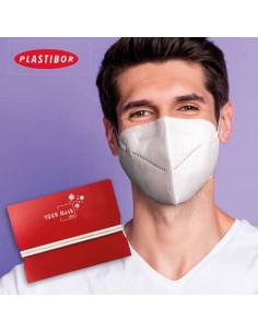 Porta mascherina FFP2/KN95 Sei Rota Your Mask 2 - colori assortiti P00102