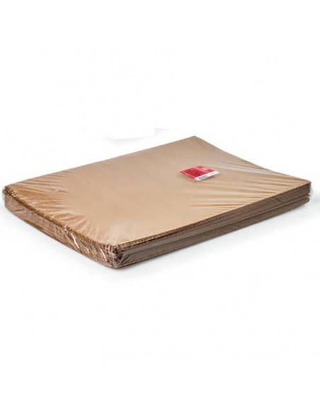 Carta da pacco Rex-Sadoch 100x140 cm 80 g/m² Kraft avana - Conf. 50 fogli piegati 50x35 cm - CK50AAVN