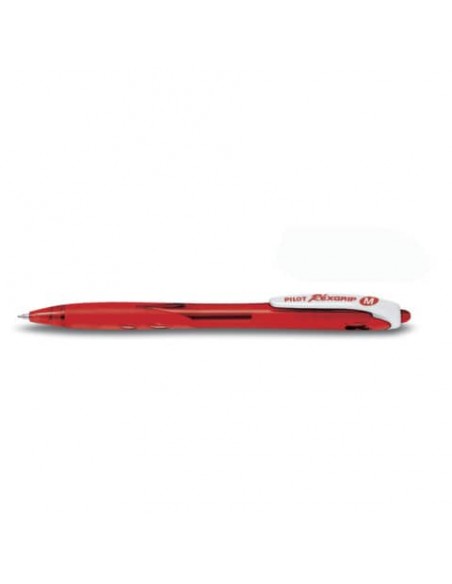 Penna a sfera ecologica Pilot Rexgrip Begreen - 1 mm - Tratto M - rosso - 040012