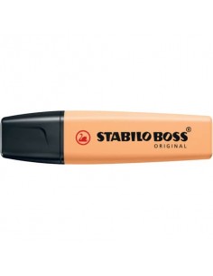 Evidenziatore Stabilo Boss Original Pastel 2-5 mm - arancione papaya 70/125