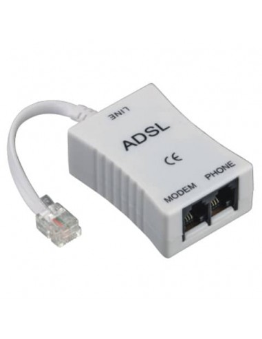 Filtro ADSL - 2 prese jack 6p 4c Hama bianco 7544459