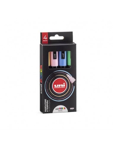 Marcatore a tempera con inchiostro pigmentato Uni Posca punta tonda 2
