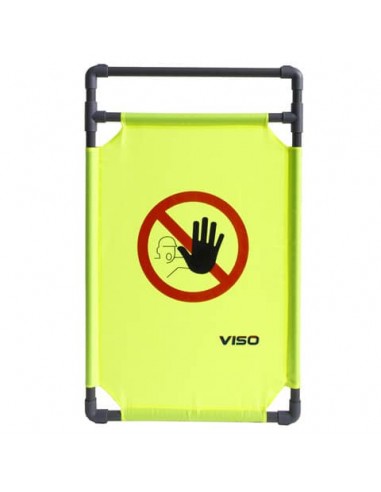 Estensione per barriera Viso Travolite - Grigio/Giallo - 570x1000 mm TRAVOLITEX1