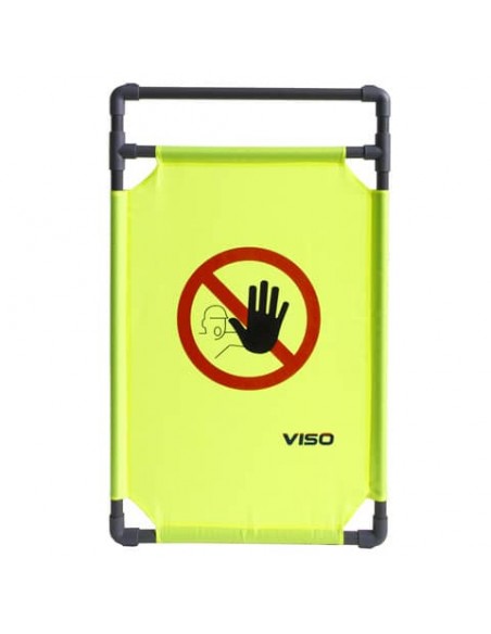 Estensione per barriera Viso Travolite - Grigio/Giallo - 570x1000 mm TRAVOLITEX1