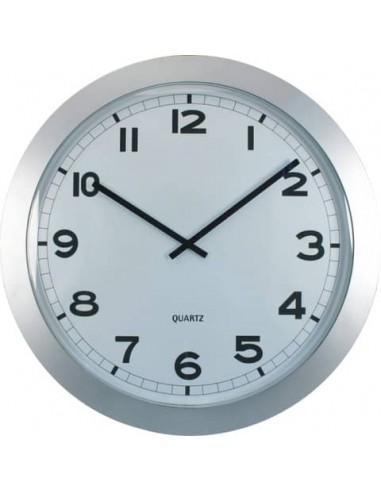 Orologio da parete Methodo Extralarge - diametro Ø 60 cm -  silver V150710