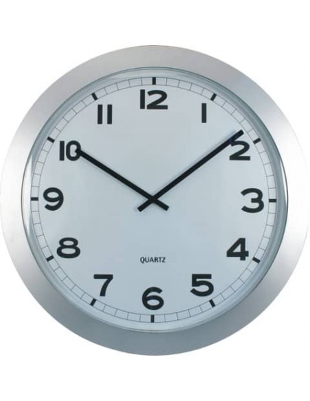 Orologio da parete Methodo Extralarge - diametro Ø 60 cm -  silver V150710