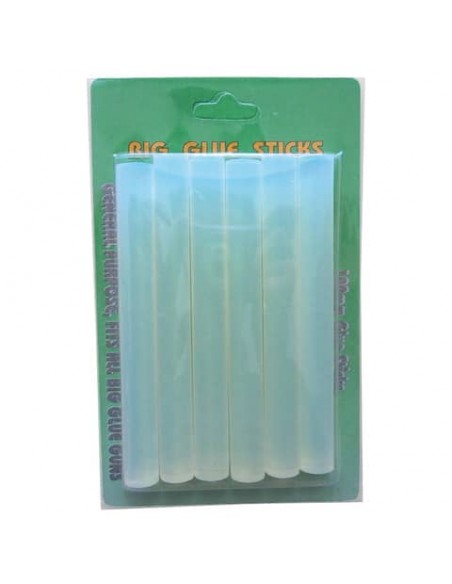 Colla stick trasparente per pistola MKC-6C - ricarica da 10 g - conf. 6 pezzi - 495136656